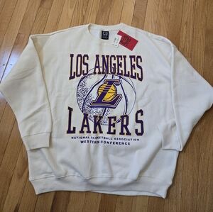 Aeropostale Los Angeles Lakers Crew Sweatshirt